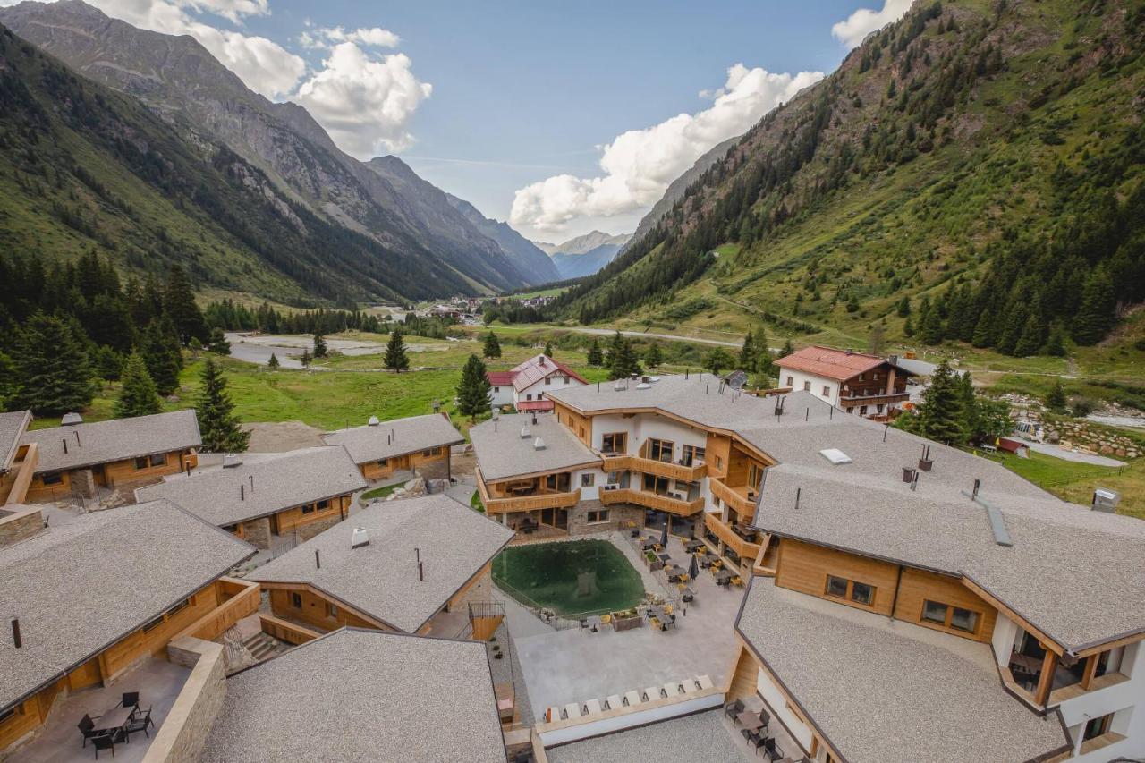 Das Chaletdorf - Pitztal Sankt Leonhard im Pitztal Extérieur photo