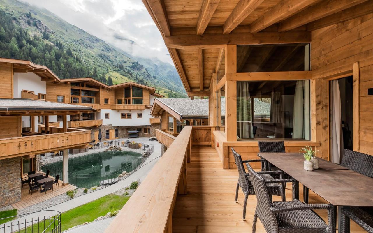 Das Chaletdorf - Pitztal Sankt Leonhard im Pitztal Extérieur photo